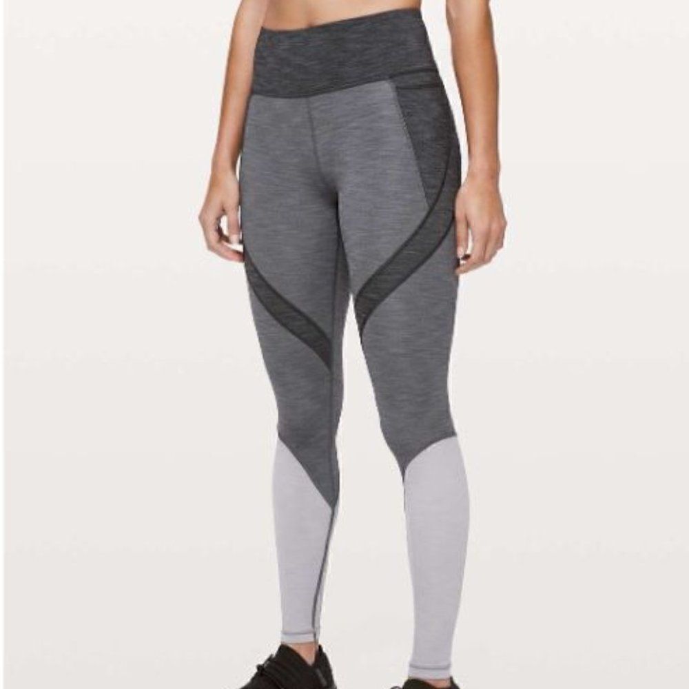 LULULEMON Early Extension High Rise Tight 28" Gray Size 2